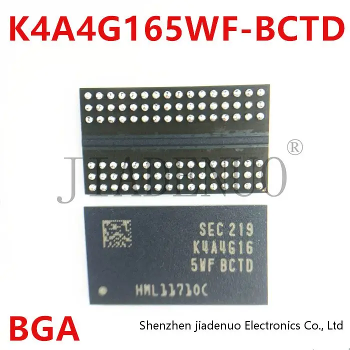 (2-5pcs)100% New K4A4G165WF-BCTD package FBGA-96 chipset