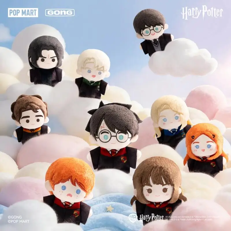 POP MART GONG Harry Potter Wizarding World Series Finger Puppet Blind Box Guess Bag Desktop Decoration Model Toys Anime Figure view 2