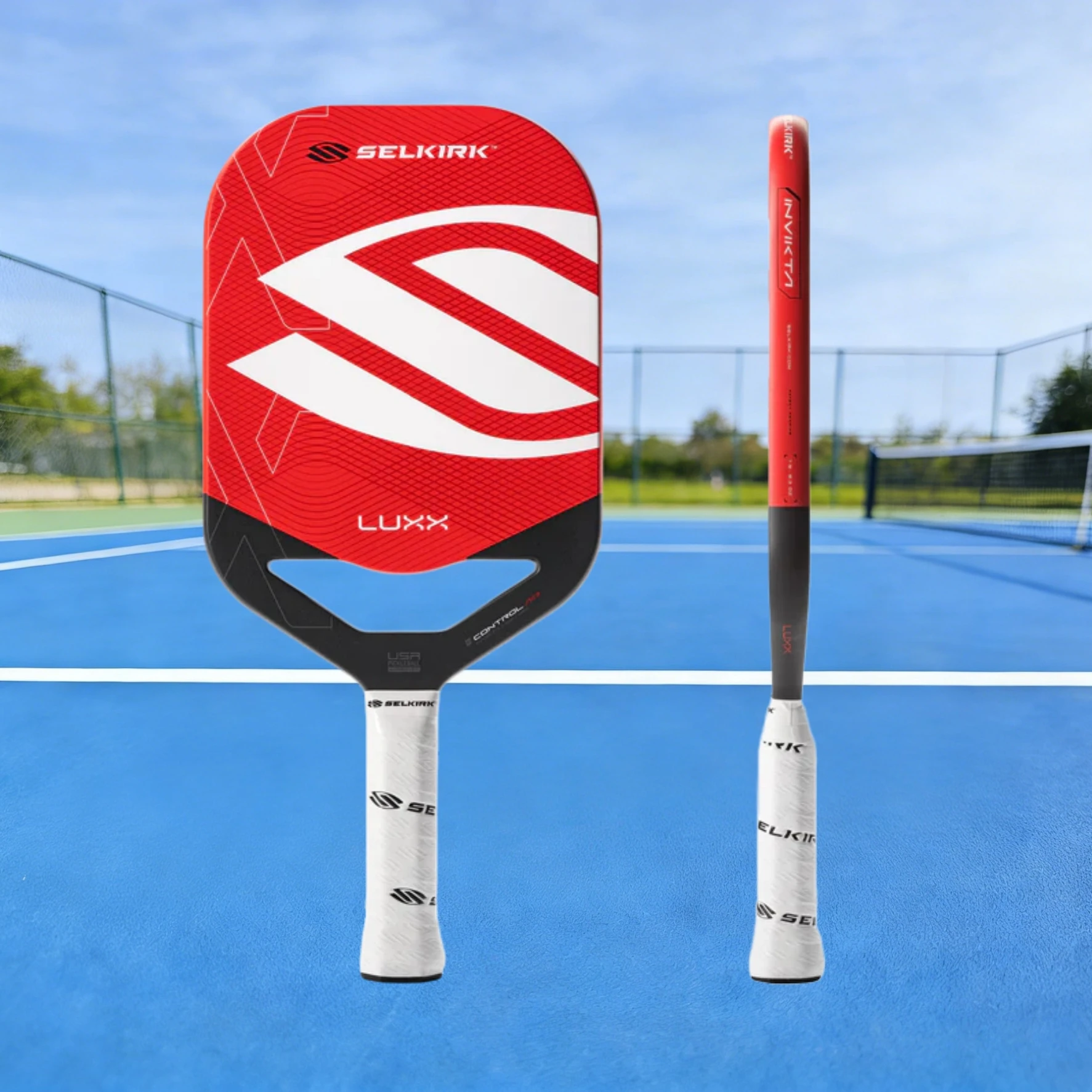 

Selkirk LUXX Pickleball Paddles Carbon Fiber X7 Core High Spin Control and Power USAP Approved for Newbie Training Competition