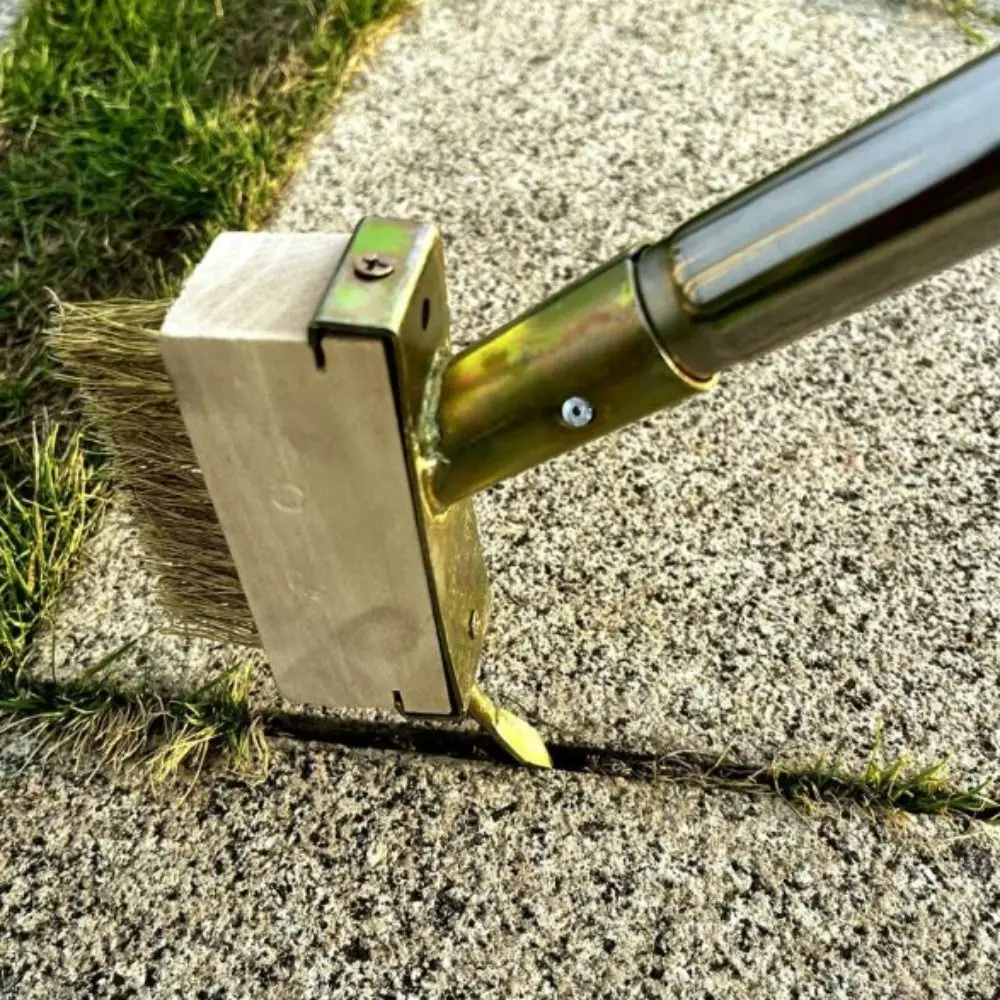 

Длинная стальная ручка, ручная прополка трещин, съемная щетка для удаления сорняков из нержавеющей стали, крючок для вытягивания, головка метлы из стальной проволоки