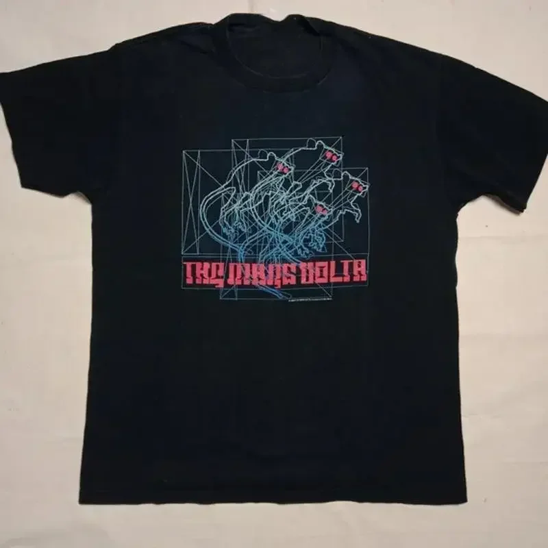 2003 The Mars Volta Band Black All Size T Shirt