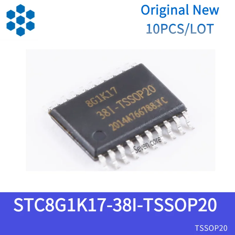 

Оригинальный новый 10 шт./лот STC8G1K17-38I-TSSOP20 улучшенный 1T 8051 микроконтроллер MCU