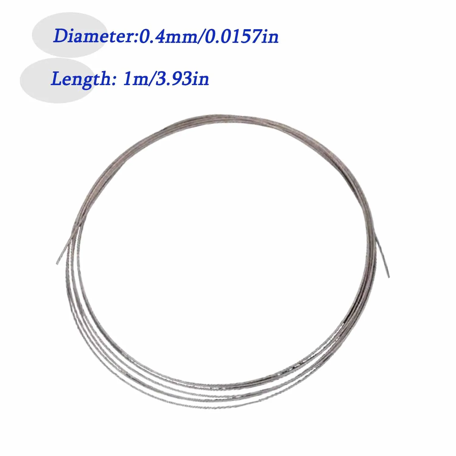 1M/1Rolle Diamantdrahtsäge 0,15-0,5mm 1 Meter Schonendes Schneidzubehör Geeignet für Präzisionsschnitte von Jade und Keramik