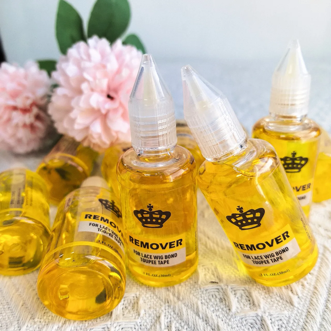 Wig Glue Remover 30ml X 1/5/10/20 Bottles Tape In Hair Extensions Remover For Adhesive Residue | Lace Front Wig Glue Remover