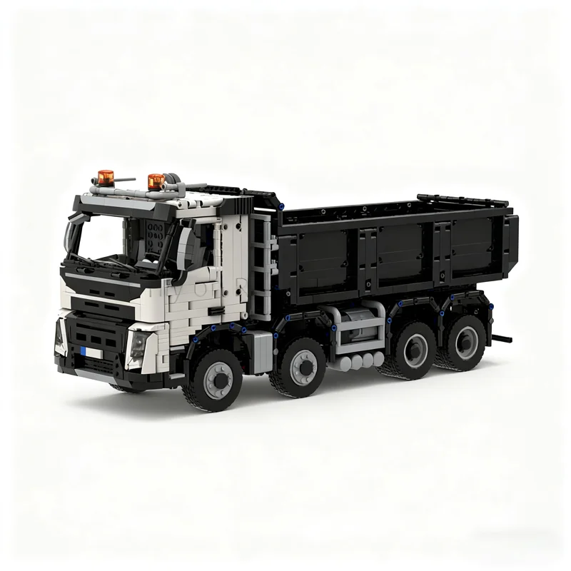 3440pcs MOC Volvoeed Fmx Dump Truck Technisch Modelbouw Kerstcadeaus Blokken Architectuur Monteren DIY Speelgoed Creatief Idee