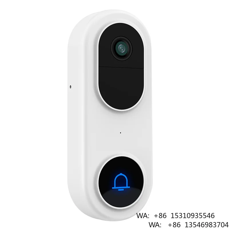 WiFi Video Doorbell Camera 1080P Wireless Home Security Front Door Bell 128GB SD Card