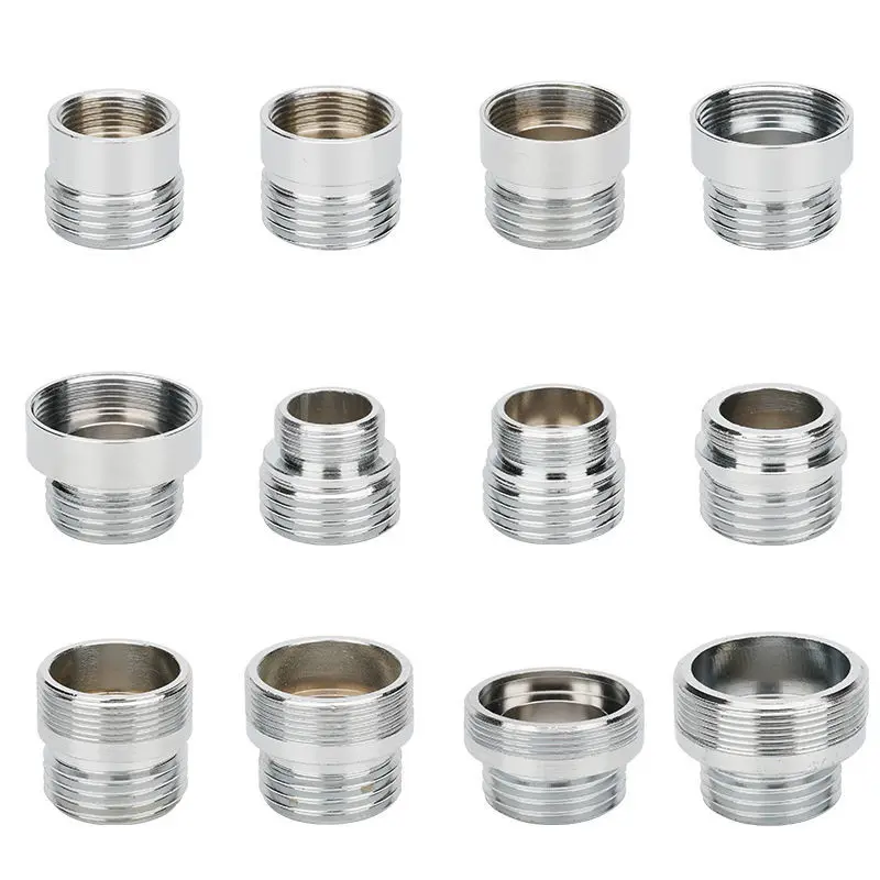 22mm 24mm G1/2 G3/4 To M22 Connectors Built-in Aerator Bubbler Water Purifier Adapter Faucet Extend Special Thread Adapters