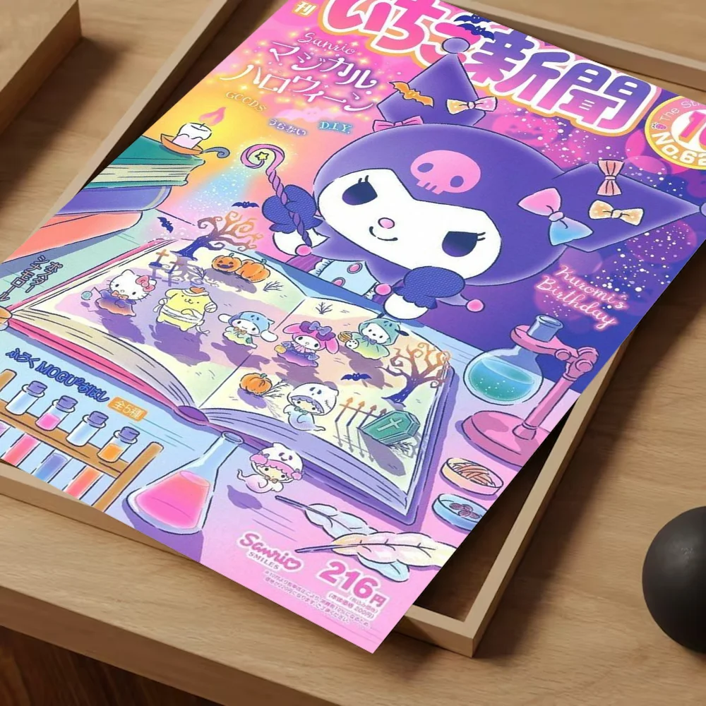 أمين H-Hello Cat ذاتية اللصق ملصق فني ريترو كرافت ورقة ملصق DIY غرفة بار مقهى ملصقات طلاء جدران