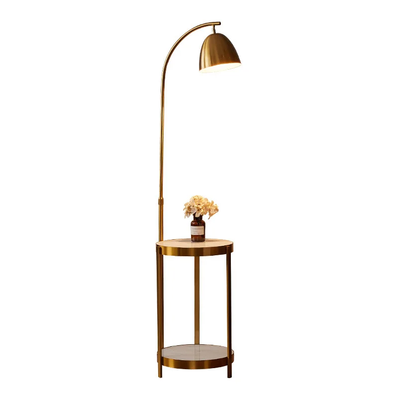 

Nordic floor lamp, living room bedroom bedside light luxury vertical table lamp