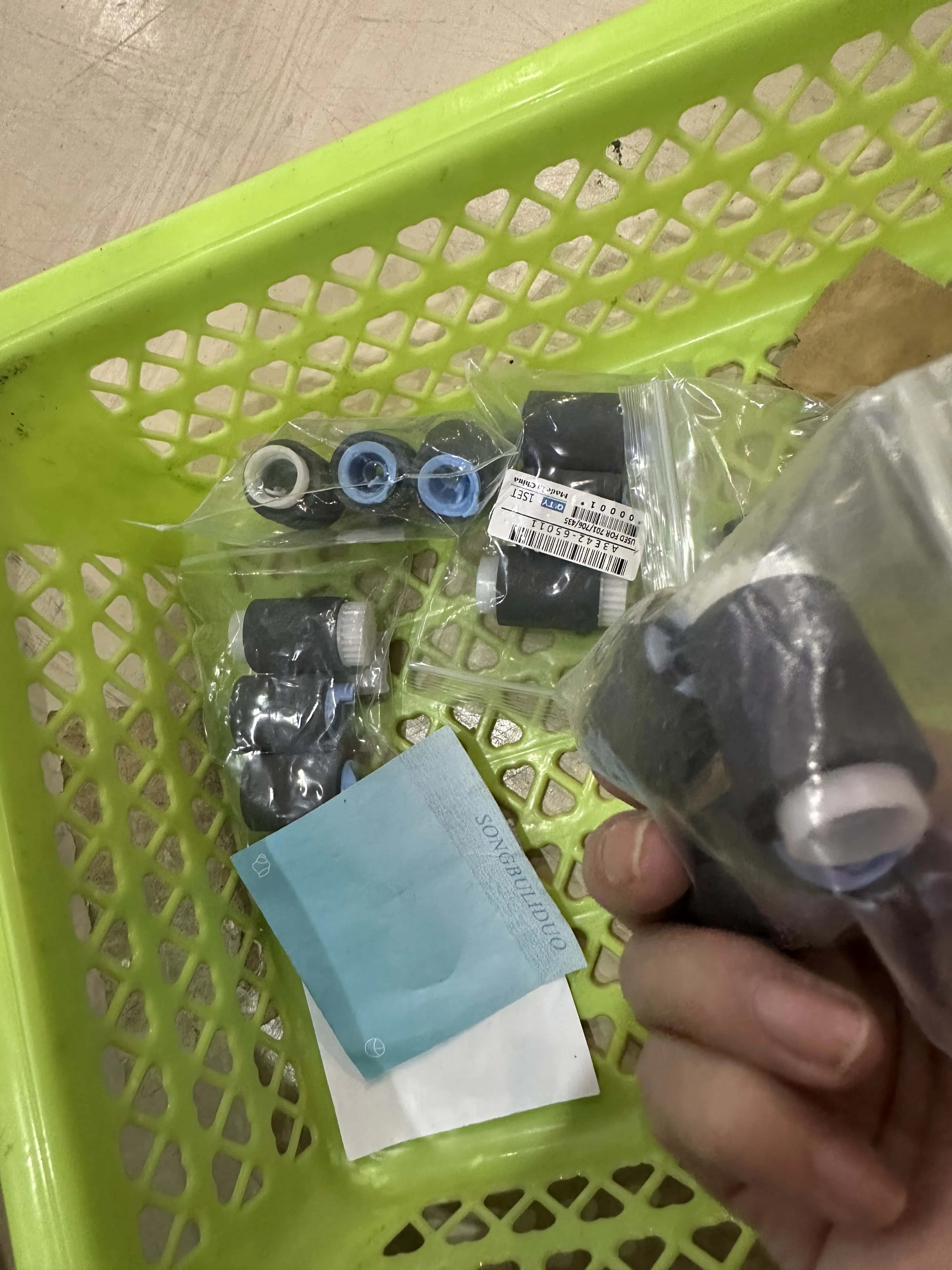 

10X Separation Feed Pickup Roller for HP 4200 4300 4250 4345 4350 4700 4730 5200 CP4005 P4014 P4015 P4515 M601 RM1-0036 RM1-0037