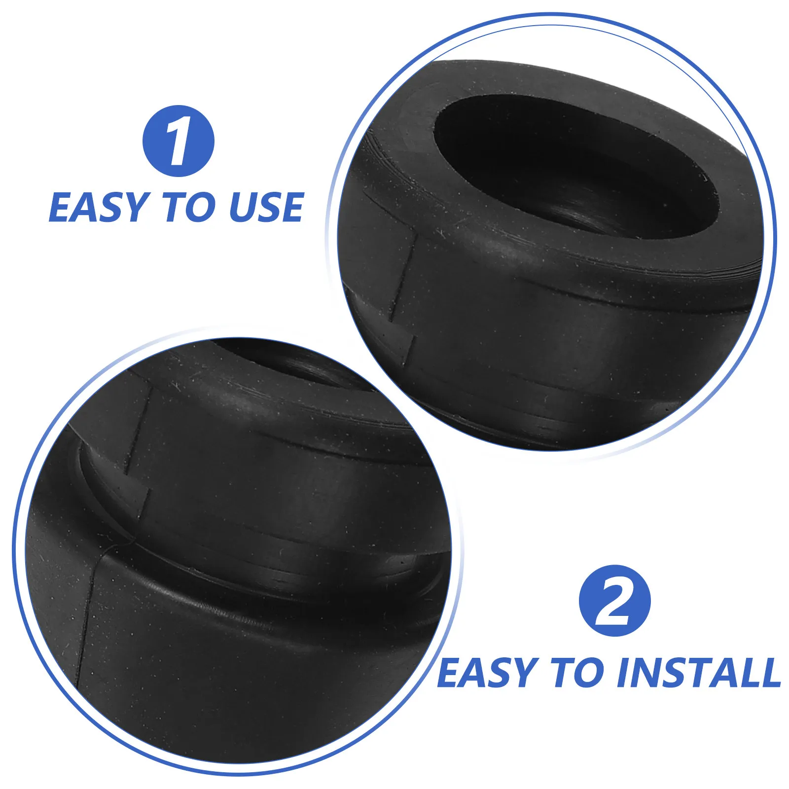 10Pcs Chainsaw Annular Rubber Plug Vibration Damping Buffer Block for Professional Logging DIY Chainsaw Spare