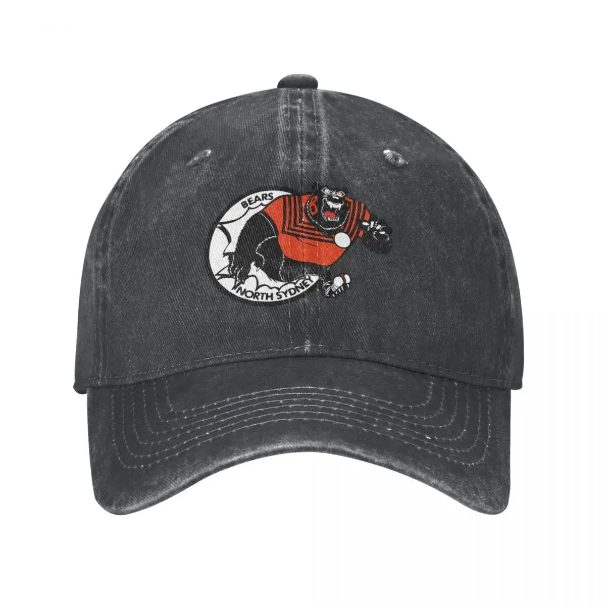 North Sydney Bears Burst Logo Cowboy Hat Sun Hat For Children sun hat Men's Caps Women's