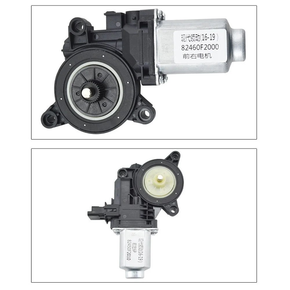 Motor de Ventanilla Izquierda de Repuesto para Cristal de Puerta, Motor de Ventanilla de Alta Universalidad, Plástico ABS, Instalación Rápida