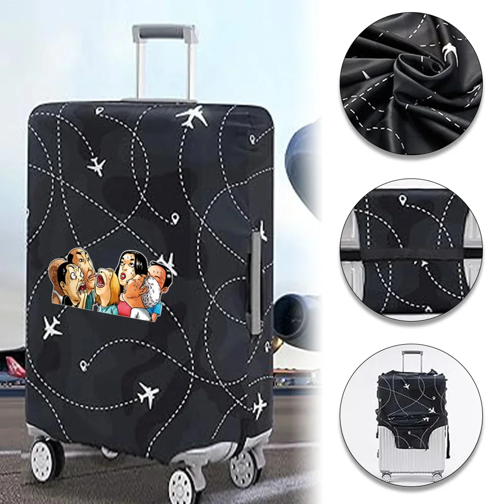 Thick Elastic Luggage Protective Cover Cartoon Series Suit for 18-32 Inch Suitcase Covers Trolley Cover Travel Accessories