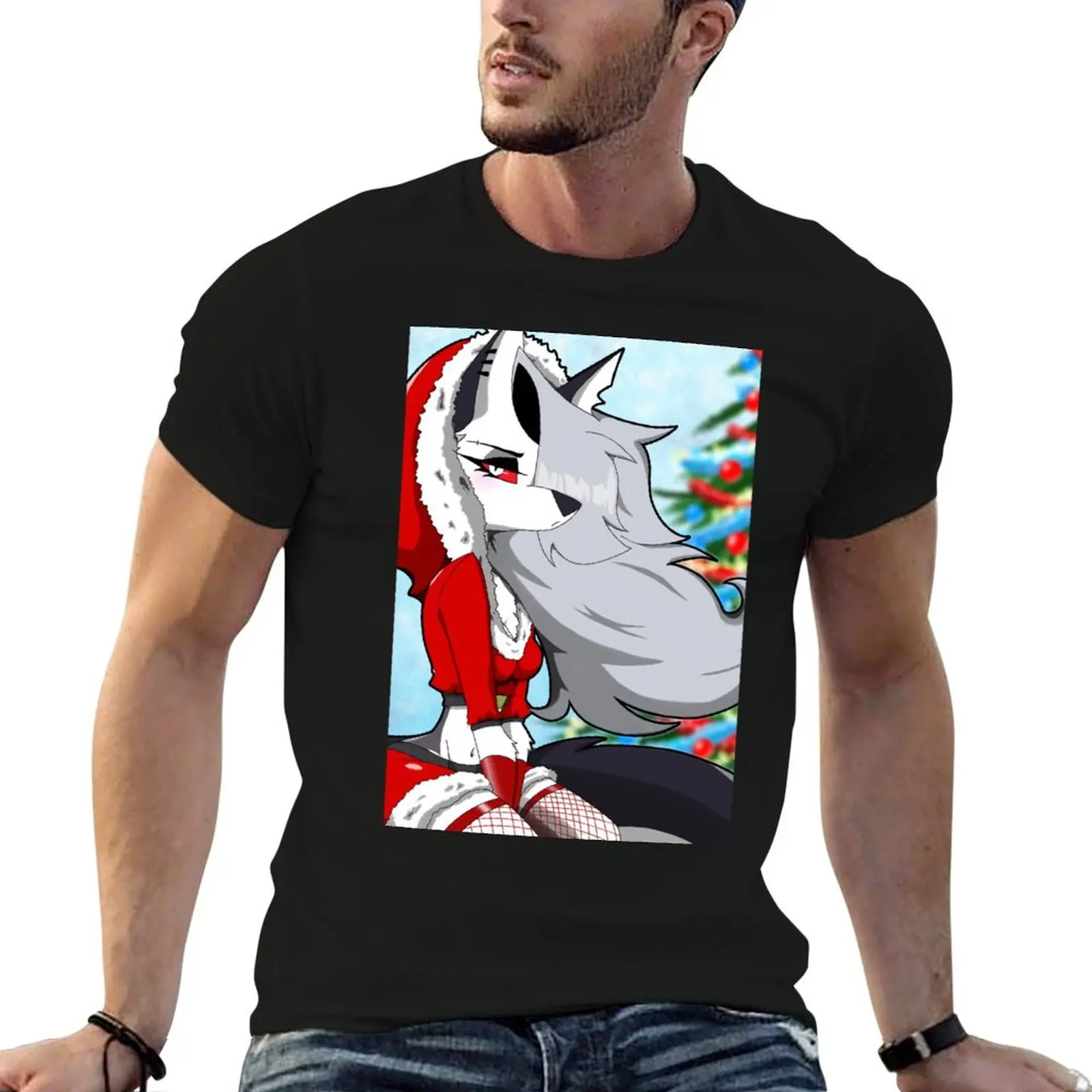 Loona Wants To Give You A Christmas Present T-Shirt Long Lasting Casual T-Shirt