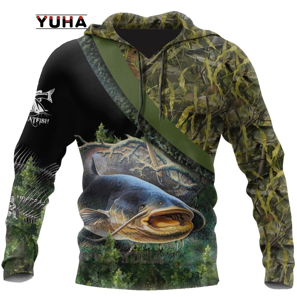 Funny Fishing 3D Printed Autumn Men Hoodies Unisex Casual Pullover Hip Hop Hoodie Streetwear Sudadera Hombre 3