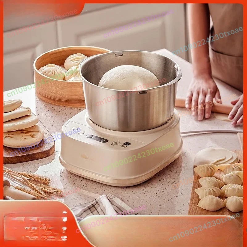 5L Household Automatic Dough Mixer Machine Stainless Steel Multifunction Rapid Kneading for Chinese Western Pastry