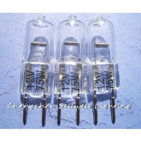 

Great!jc 12v 75w G6.35 Warm Light (yellow) Crystal Beads Long Life Halogen Lamp E075