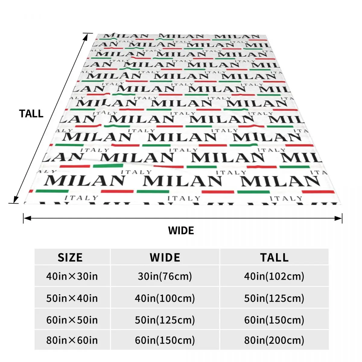 Italia Blankets Soft Warm Flannel Throw Blanket Bedding for Bed Travel Home Couch