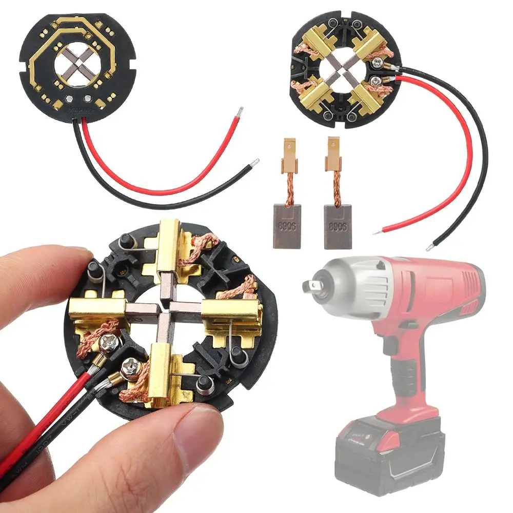 High Quality M18/M12 Hammer Tool Parts Brush Card Assembly Driver Accessories For AEG Milwaukee Carbon Brush Holder