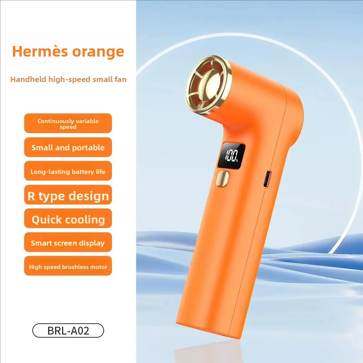 new blower-suction integrated fan outdoor portable violent turbine mini fan