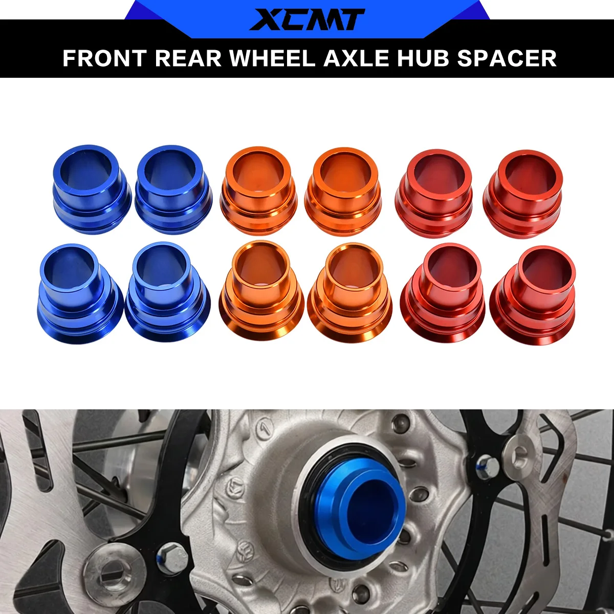 para-husqvarna-125-501-te-te-i-fe-tx-fx-tc-fc-2017-2024-espacador-de-cubo-de-eixo-de-roda-dianteira-e-traseira-cnc