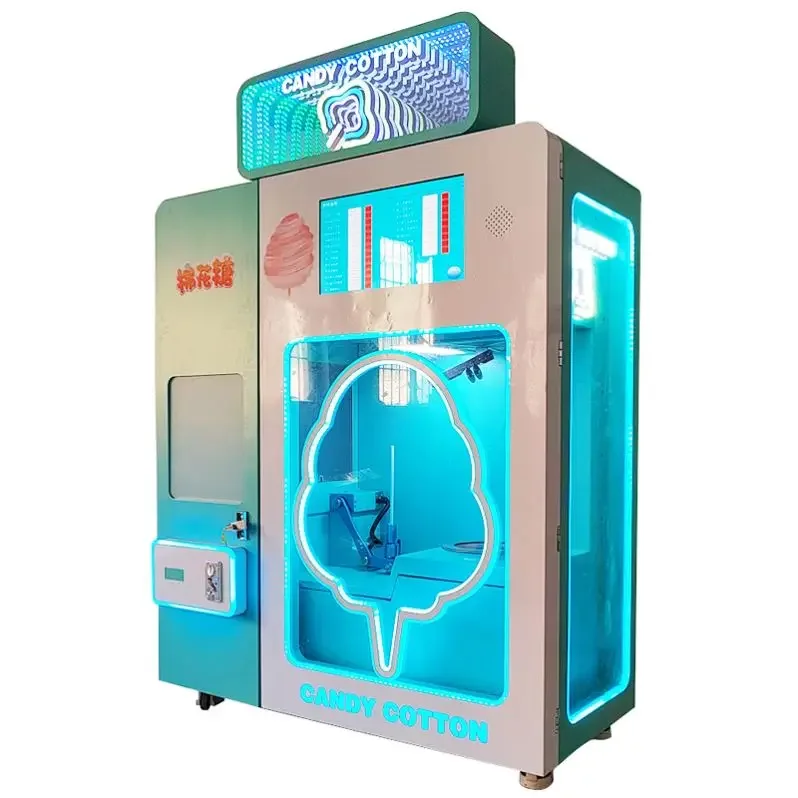 Zuckerwatte-Verkaufs automat tragbar Hot Sale Automatischer Verkaufs automat Cotton Candy Dome