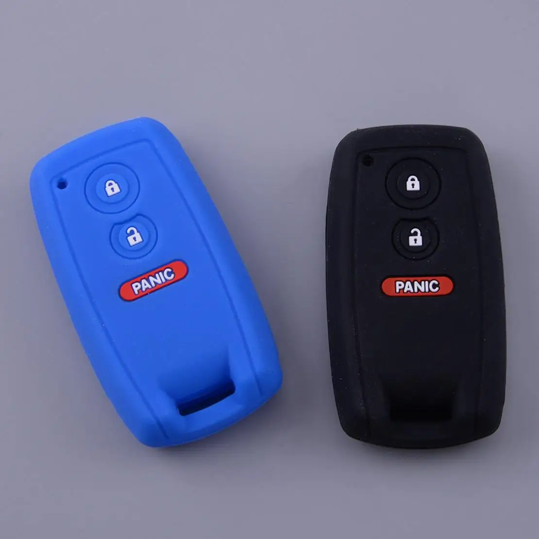 

2Pcs Black & Blue Car Key Fob Cover Case Holder Protector Shell Fit for Suzuki Grand Vitara SX4 2007 2008 2009 2010 2011