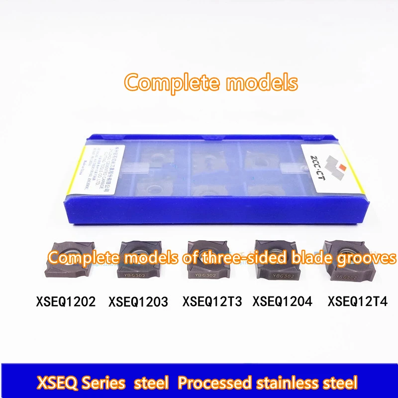 

Zcc.Ct Xseq1202 Xseq1203 Xseq1204 Xseq12T3 Xseq12T4 Ybg302 Lathe Tool Car Cutting Car Alloy Cnc Blade Xseq Three-Sided Blade