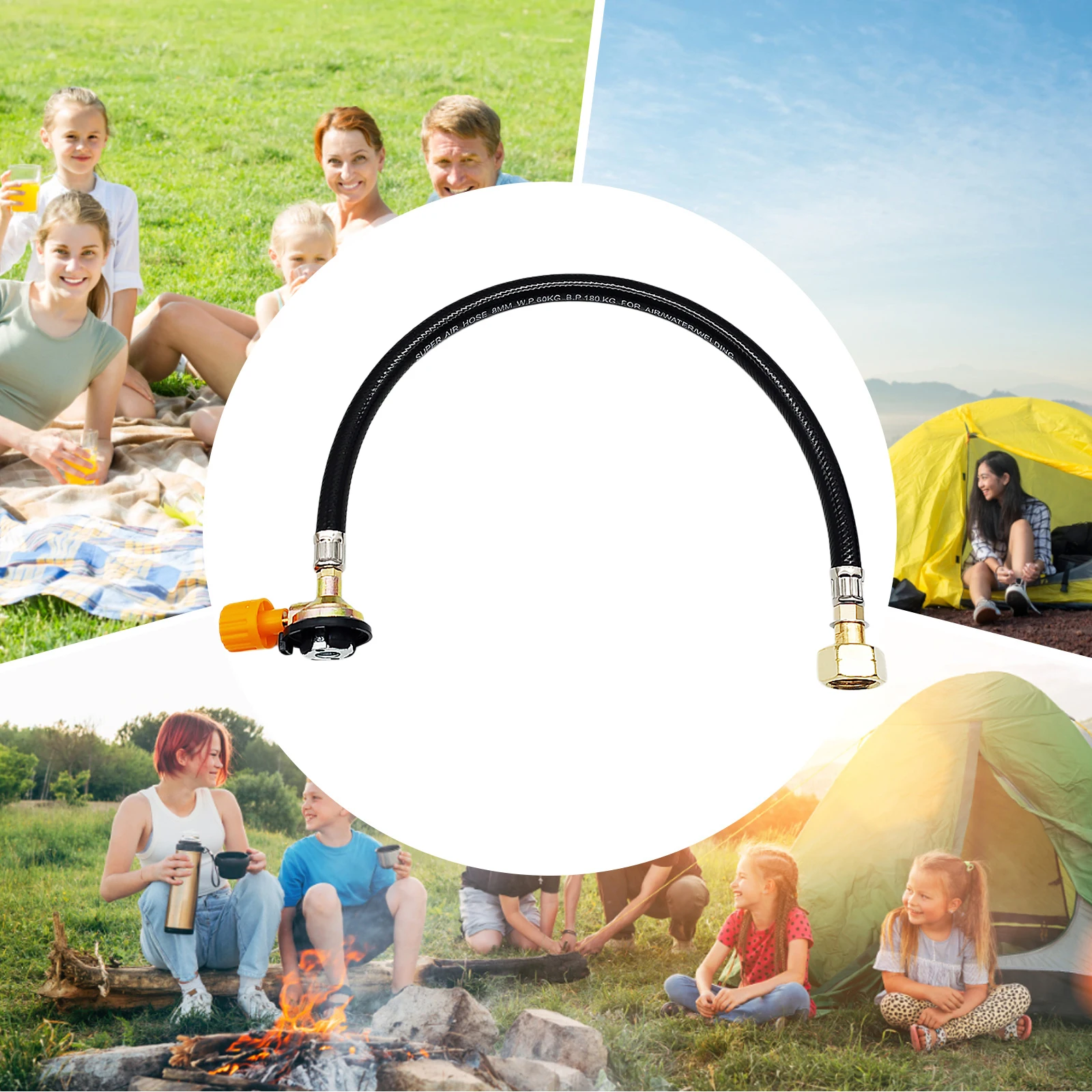 ロシア製ロングガスタンク充填コネクター一体型カセットブタンタ - Outdoor Power Heater のレビューと価格