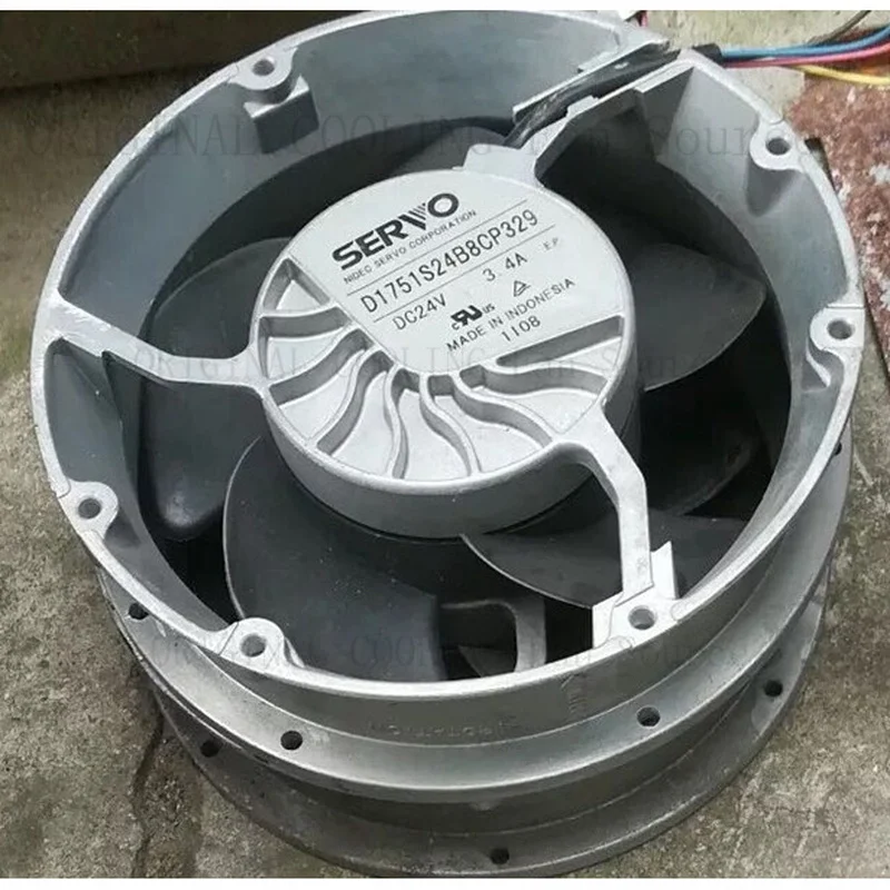 HH 1PC D1751S24B8CP329 Cooling Fan DC24V 3.4A 172*51mm Fan 4-Wire New Free delivery