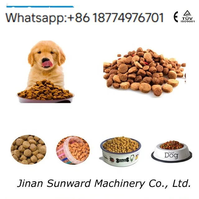 Industrial Full Automatic Pet Dog Food Making Processing Extruder Machine Pet Food Production Line view 6