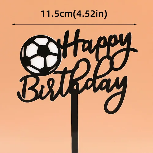 Fußball Junge Kuchen Dekoration Fußballplatz Spieler Puppe Cupcake Top Alles Gute zum Geburtstag Dekoration Sport Kinder Party Supplies – Detail 15