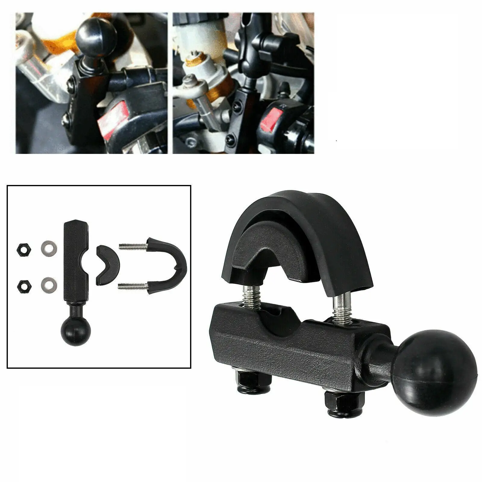 

1pcs Motorcycle Clutch Lever Universal Bike Brake Clutch Handlebar Mount Kit For RAM-B-309-7 Bicycle Motorbike Accessory