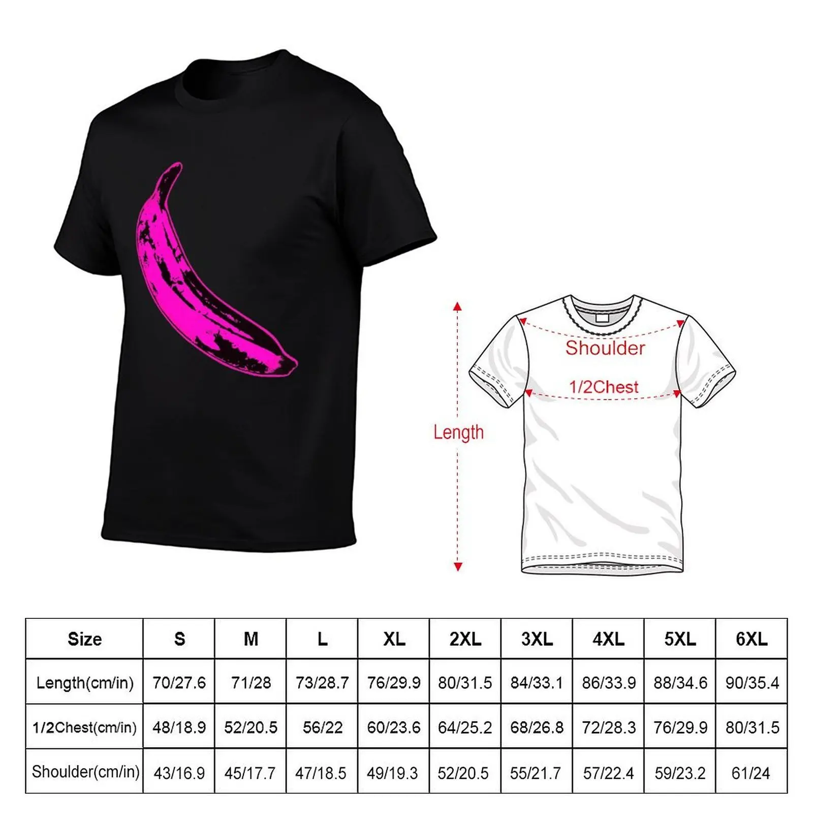 Pink banana (Peel Slowly and See) T-Shirt anime tshirt plus sizes mens funny t shirts