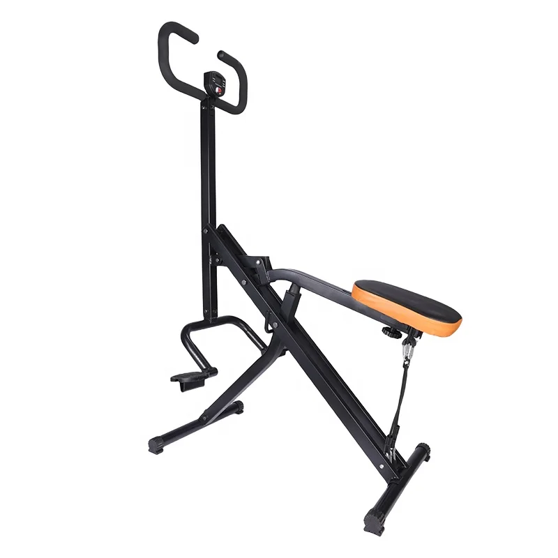 Máquina abdominal Crunch Total Body, máquina para montar a caballo para fitness