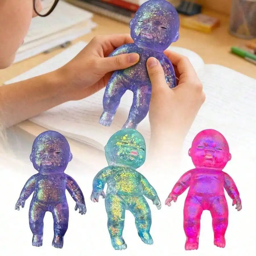 Curiosities Sugar Swaps Squishie Large Sparkly Squishy Toys Squeezing,Collecting & Trading, image 3