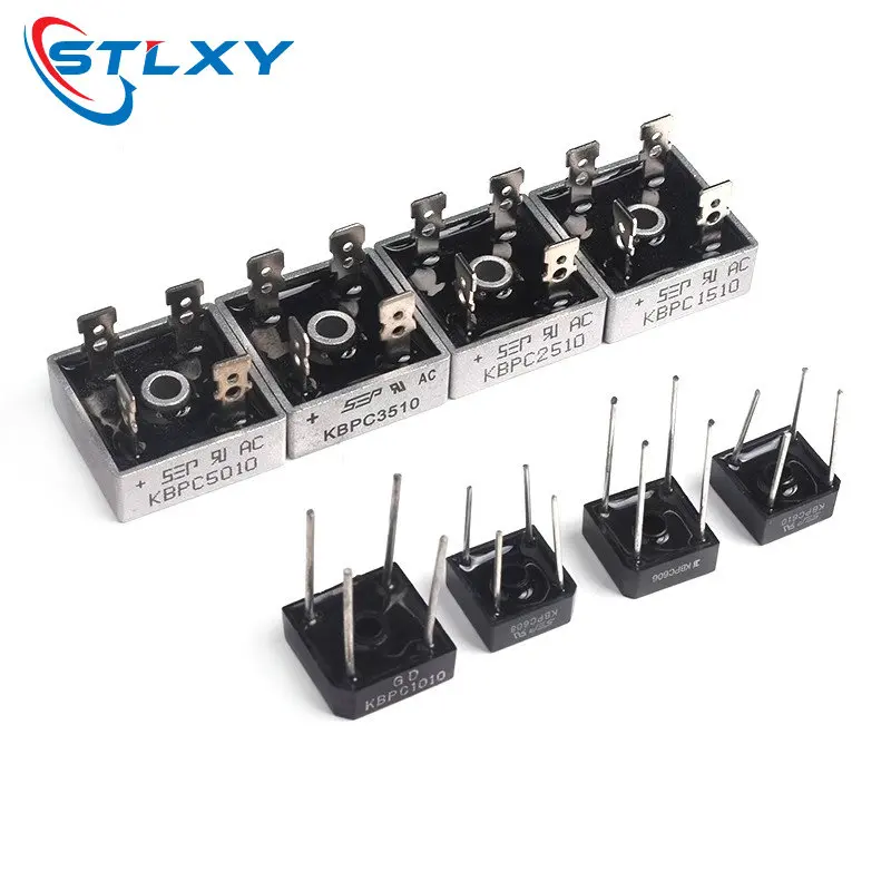 KBPC1510 KBPC2510 KBPC3510 KBPC5010 15A 25A 35A 50A 1000V Diode Bridge Rectifier kbpc5010