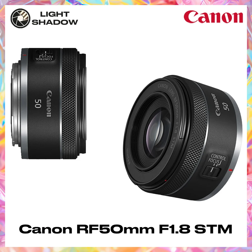 Canon RF 50mm f/1.8 STM Compact Standard Prime Lens for EOS R – Fast f/1.8, Great for Portraits & Low Light