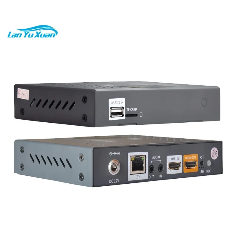 Single Channel H.265/H.264 HD Video 1080P60 FPS Low Latency Encoder