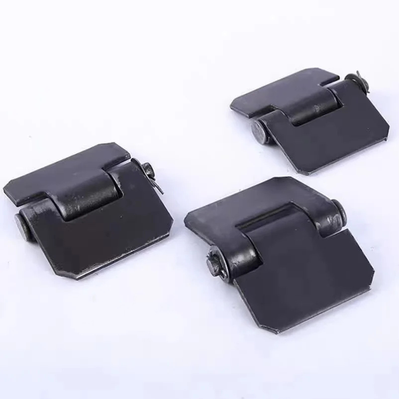 1PCS Thickened Welded Hinges Iron Door Hinges Electric Welded Hinges  Heavy-Duty For Car Carriage Disassembly