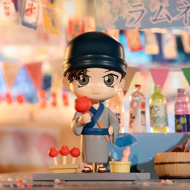 Conan Edogawa Kudou Shinichi film- en televisierandapparatuur schattig figuur blinde doos studeerkamer gepersonaliseerde desktopornamenten
