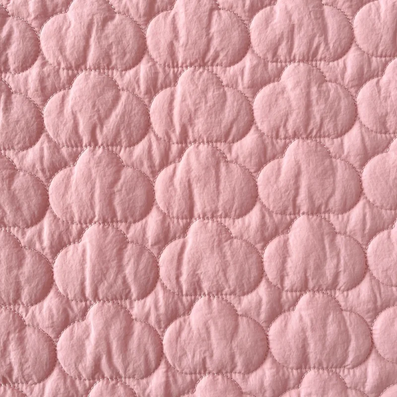 

Pink Yellow Beige Love Polyester Cotton Fabric Handmade Diy Clothing Children's Pet Cotton-Padded Bag Fabric