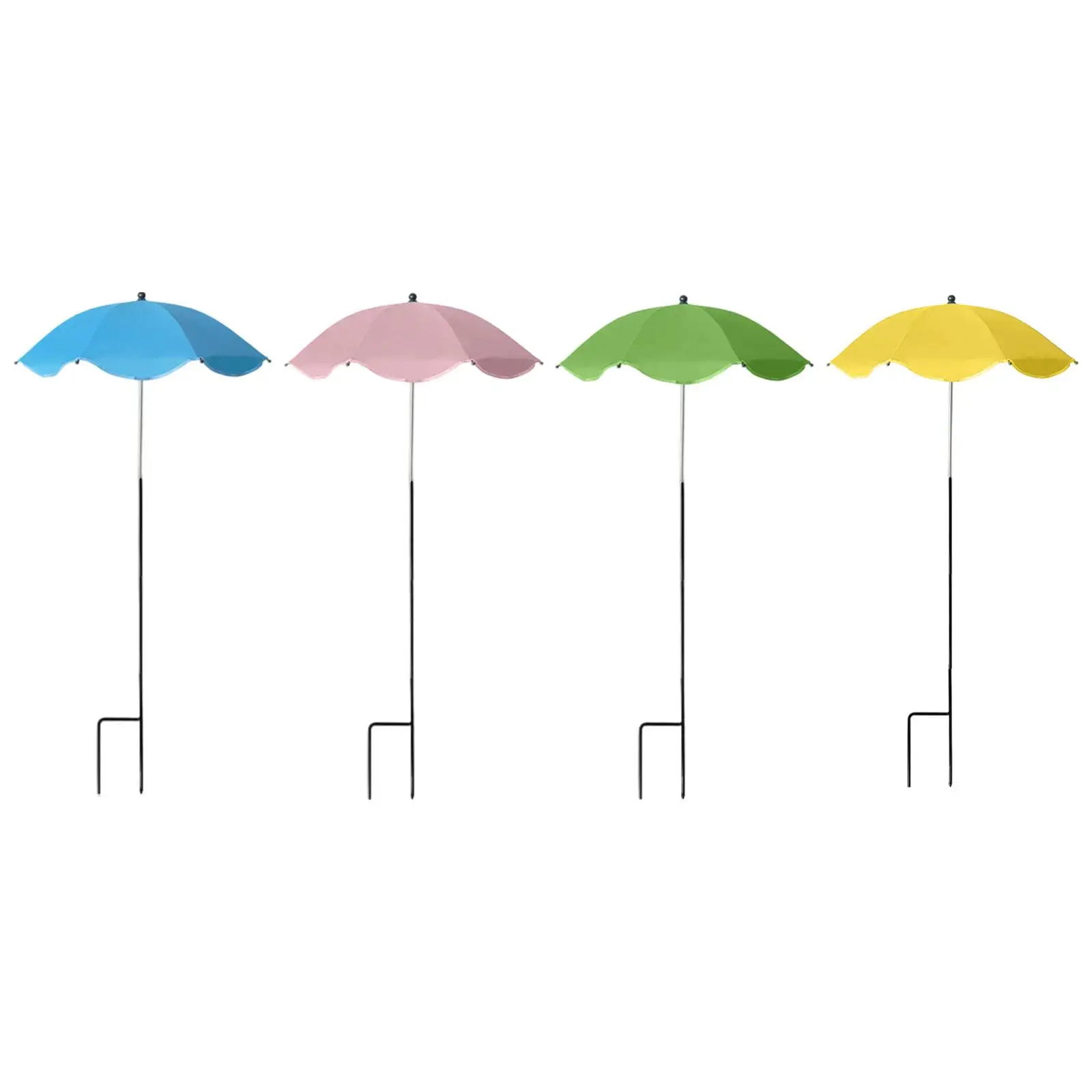 

Outdoor Plant Umbrella Sturdy Garden Umbrella Shade for Yard Potted Plants