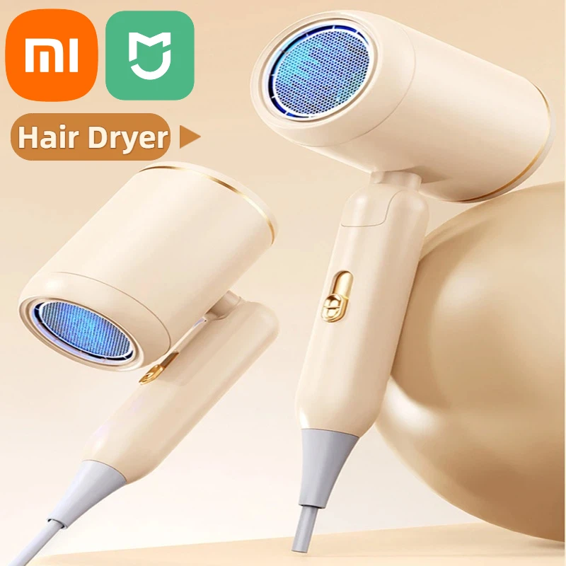 

XIAOMI Hair Dryer Negative Ionic Blow Dryer Hot Cold Wind Portable Salon Hair Styler Tool Hair Electric Blow Drier Blower NEW