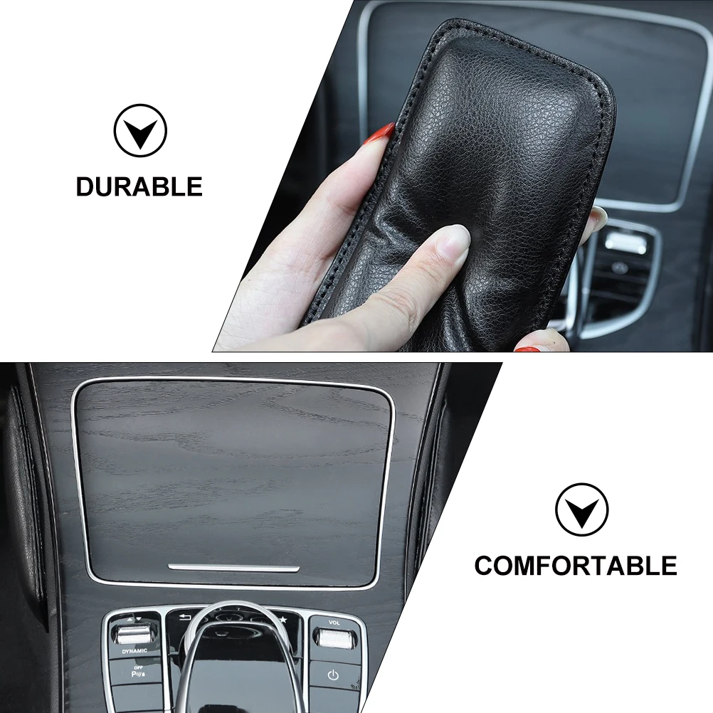 

2pcs Car Knee Support Cushion PU Cotton Pad for Most Cars Universal Leg Mat Promote Sleep Improve Circulation Alleviate