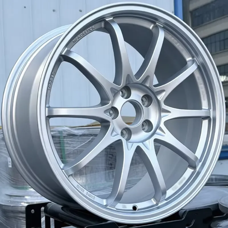 XiangLun Classic Multi Spoke Matte Silver Forged Aluminum Wheels 17 18 19 20 21 22 Inch 4x100 5x100 5x112 5x114.3 Deep Concave f