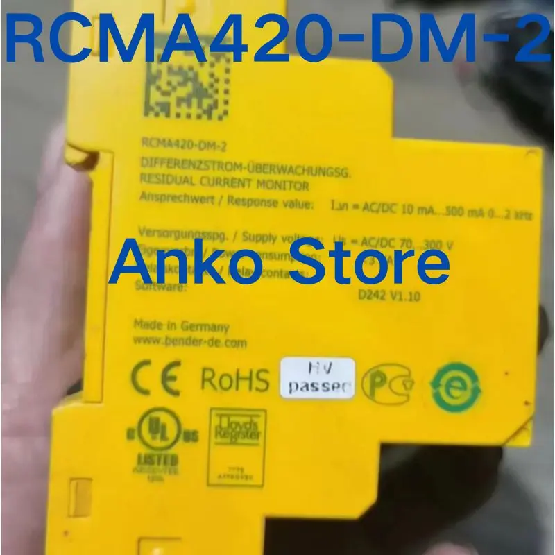 Second-hand test OK Insulation tester RCMA420-DM-2