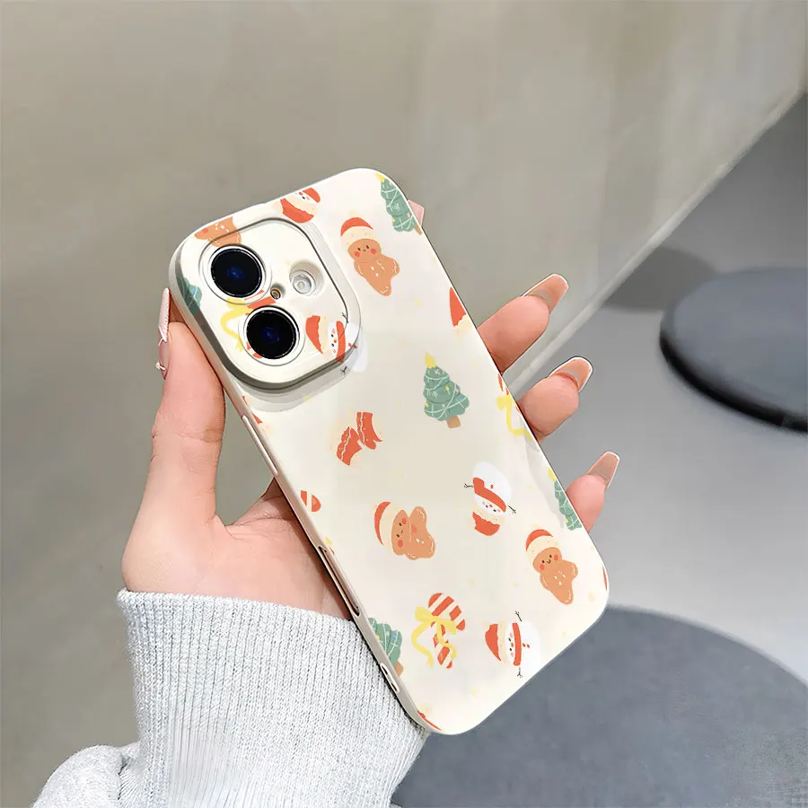 Capa de telefone macia TPU fosco Angel Eye, compatível com proteção Plus360 graus para iPhone 17 a 11 Pro Max