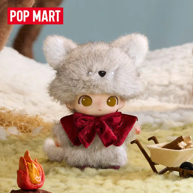 

Genuine POP MART DIMOO The Secret Theatre Club Series Vinyl Plush Pendant Blind Box Cute Anime Figure Collection Toys Gifts